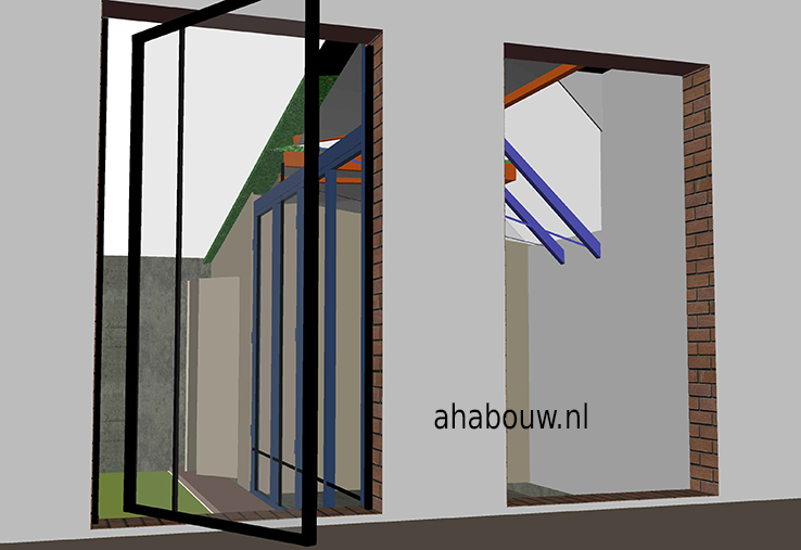 3D bouwtekening interieur 